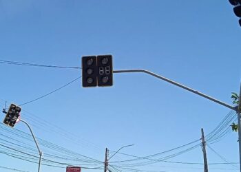Semáforos com defeito provoca tumulto no centro de Senador Canedo