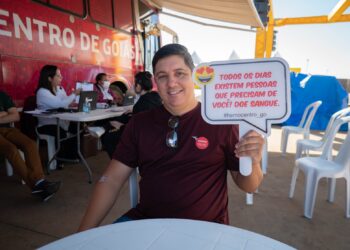 Campanha em parceria com o festival Deu Praia mobiliza mais de 500 doadores de sangue em Goiânia