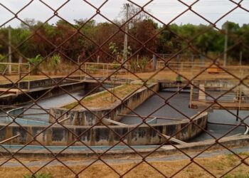 Estação de Tratamento de Esgoto de Senador Canedo não está funcionando