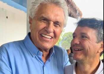 Caiado parabeniza Willian Gregório por eleição em Bom Jardim de Goiás