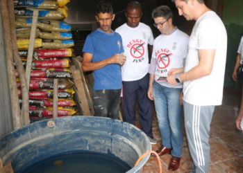 Ação integrada em Águas Lindas de Goiás vistoria mais de 30 mil imóveis contra focos do mosquito Aedes Aegypti
