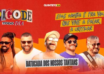 PAGODE TODO DIA – A BATUCADA DOS NOSSOS TANTANS (COVER) – QUINTETO S.A. #012