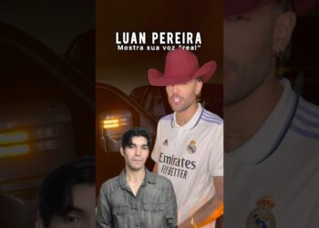 Luan Pereira mostra sua voz “real” #luanpereira #vocalcoach #shorts