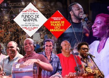 RODA DE SAMBA DO GRUPO FUNDO DE QUINTAL NO CACIQUE DE RAMOS – XANDE DE PILARES E LECI BRANDÃO