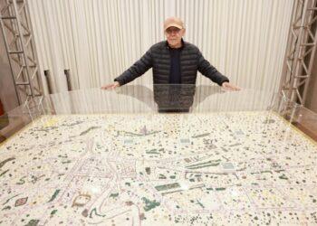 Lançada obra de arte comemorativa aos 300 anos da cidade de Goiás
