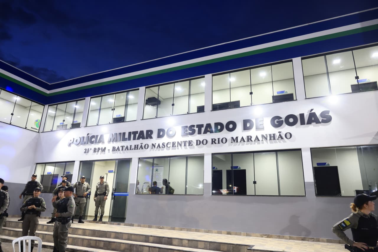 Entorno do DF mais seguro! Região acaba de receber novo Batalhão da PM – Portal Goiás