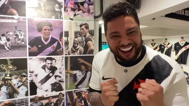 Colecionador de Barra Mansa mostra museu particular do Vasco no ‘Programão de Sábado’; veja reportagem