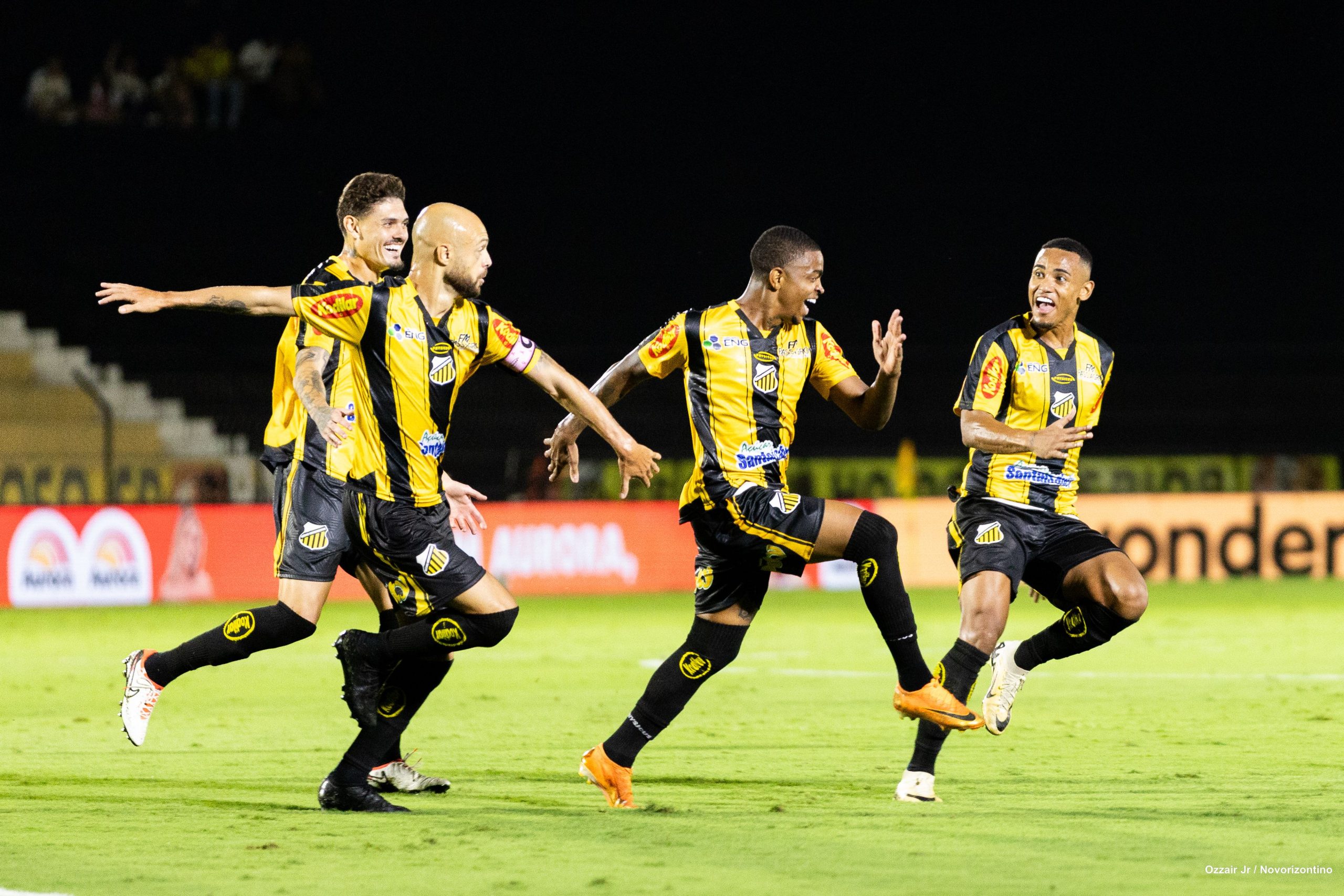 Novorizontino chega à terceira vitória seguida na Série B e assume vice-liderança