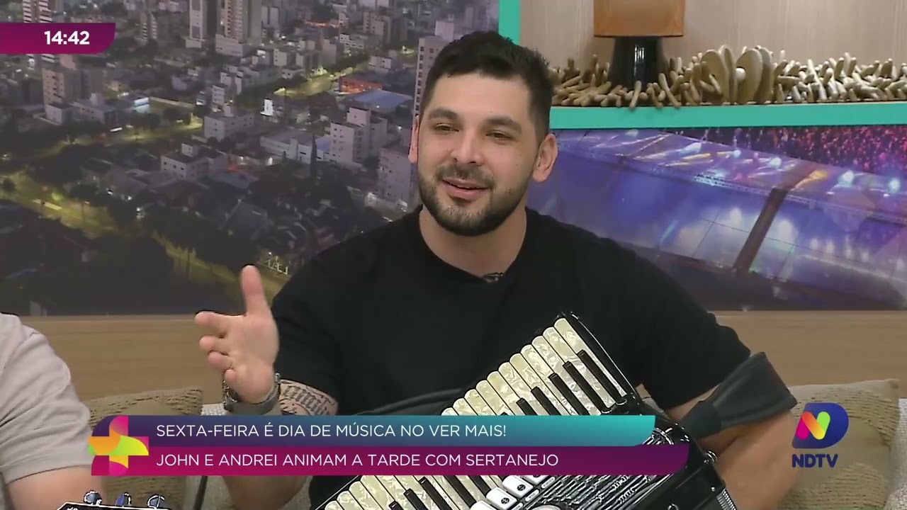 John e Andrei contam a trajetória da dupla sertaneja no Ver Mais