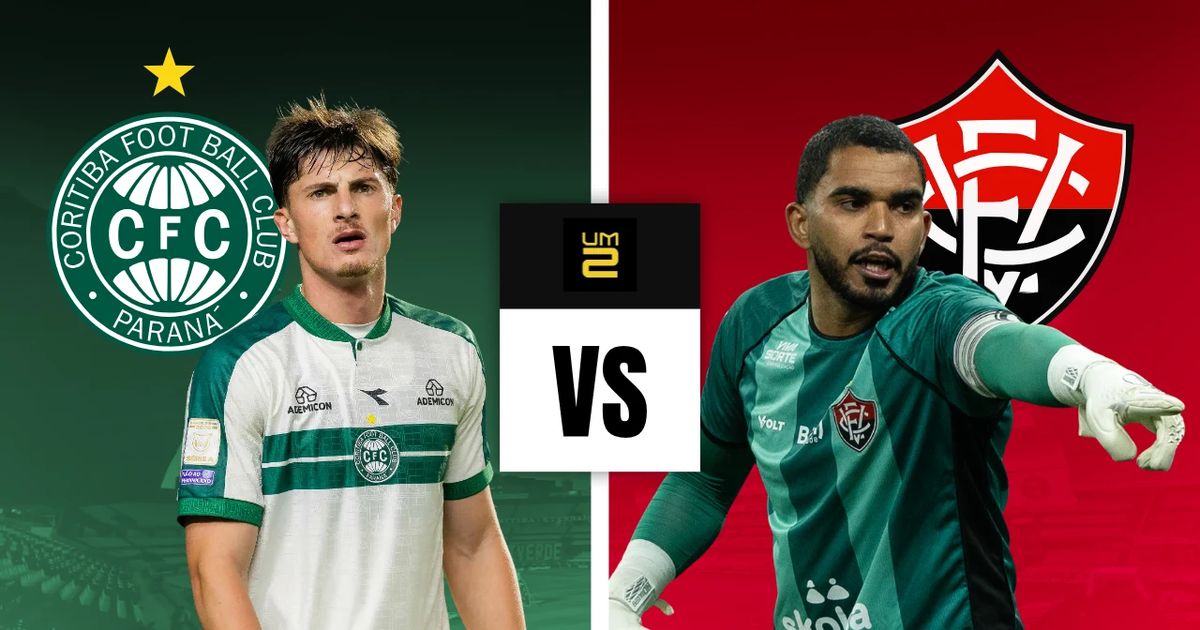 Coritiba x Vitória Palpite – Onde assistir e escalações (31/10)