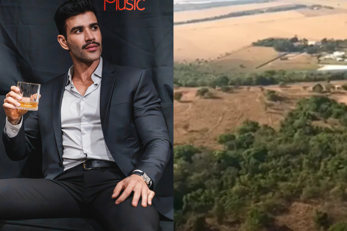 cantor mantém fazenda com pista de pouso em João Pinheiro, investe em gado de elite e cria refúgio privativo em Mina