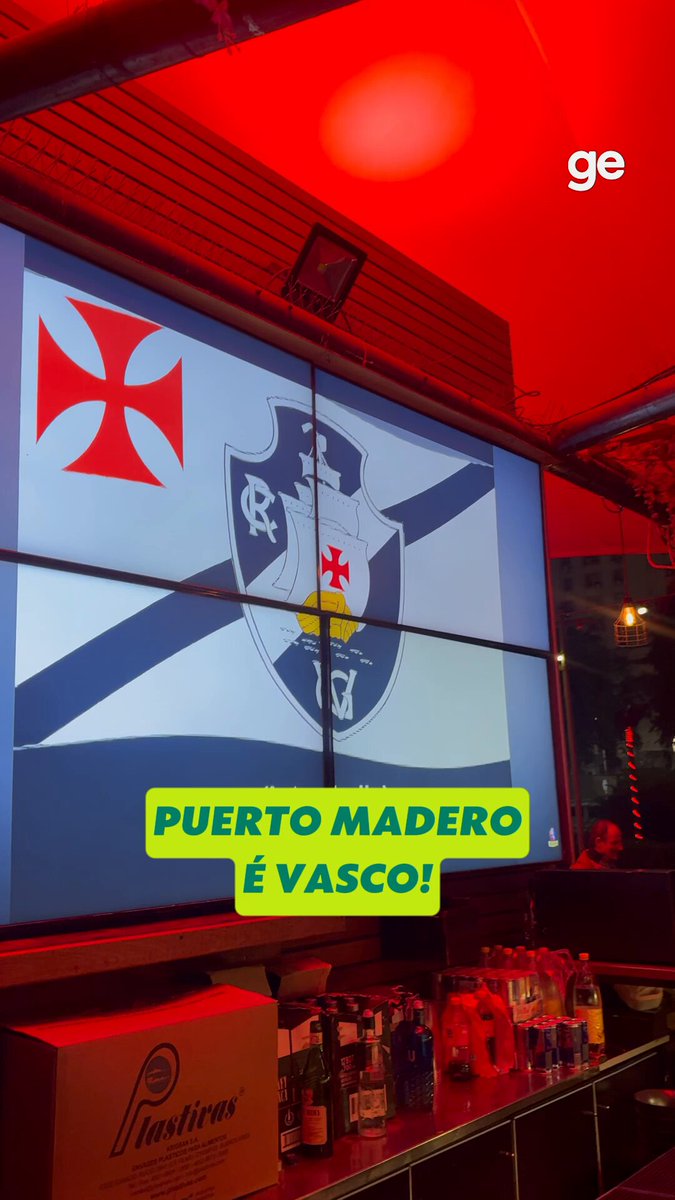 Vascaínos lotam bar em Puerto Madero, região turística de Buenos Aires; veja vídeo