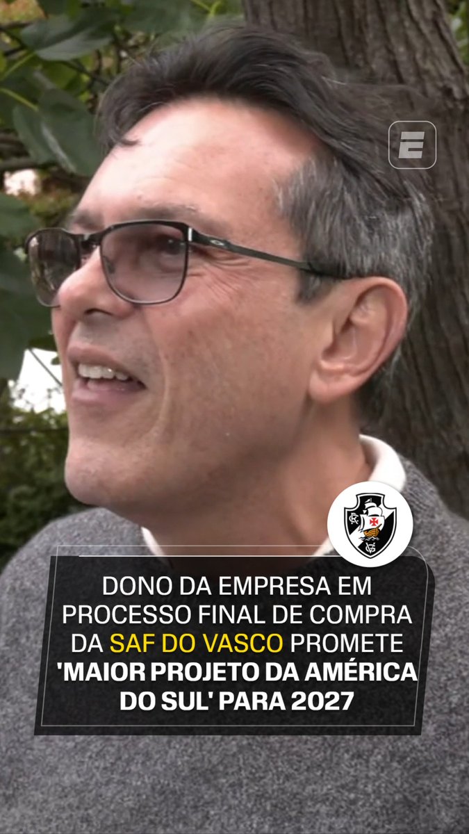 Mário Junqueira fala sobre os projetos para o futuro do Vasco; veja vídeo