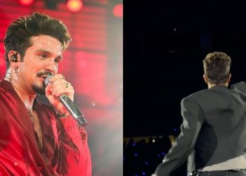 Luan Santana apoia Lula no 2º turno das eleições 2026? Cantor sertanejo ‘faz o L’ em show, viraliza na web e assessoria se manifesta: ‘Tem por princípio…’