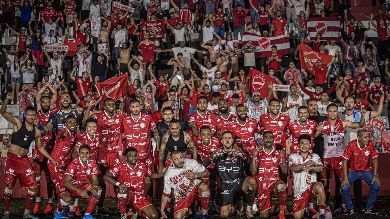 Vila Nova lidera chances de acesso à Série A do Brasileiro, aponta UFMG