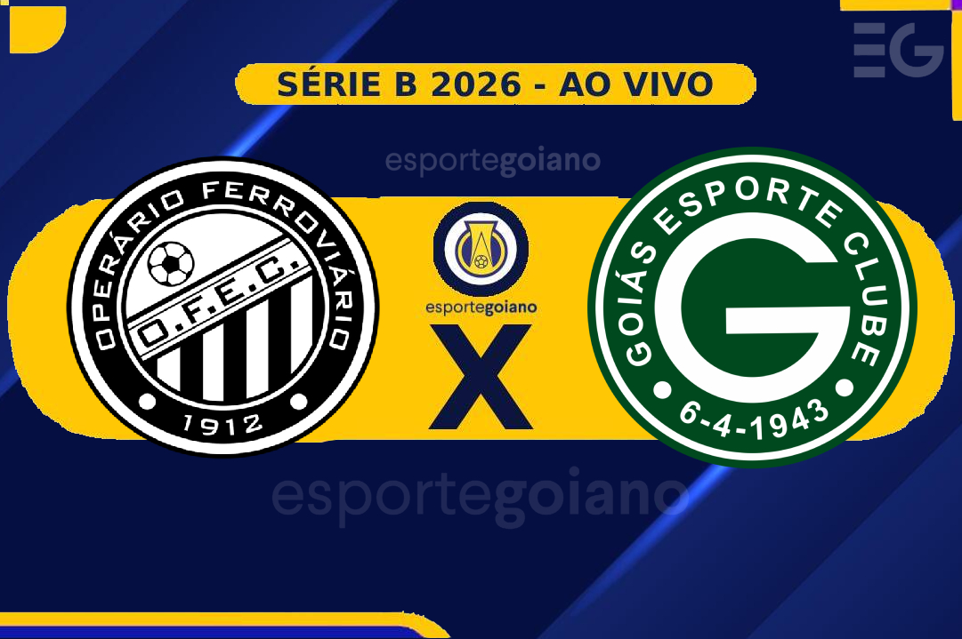 Veja como foi: Operário-PR 0 x 2 Goiás – 33ª rodada da Série B – EG