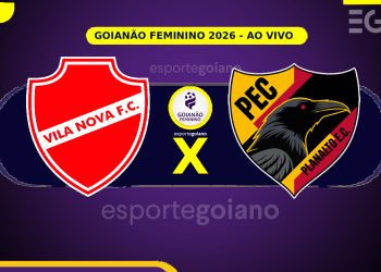 Ao vivo: Vila Nova x Planalto – 5ª rodada do Goianão Feminino 2026 – EG