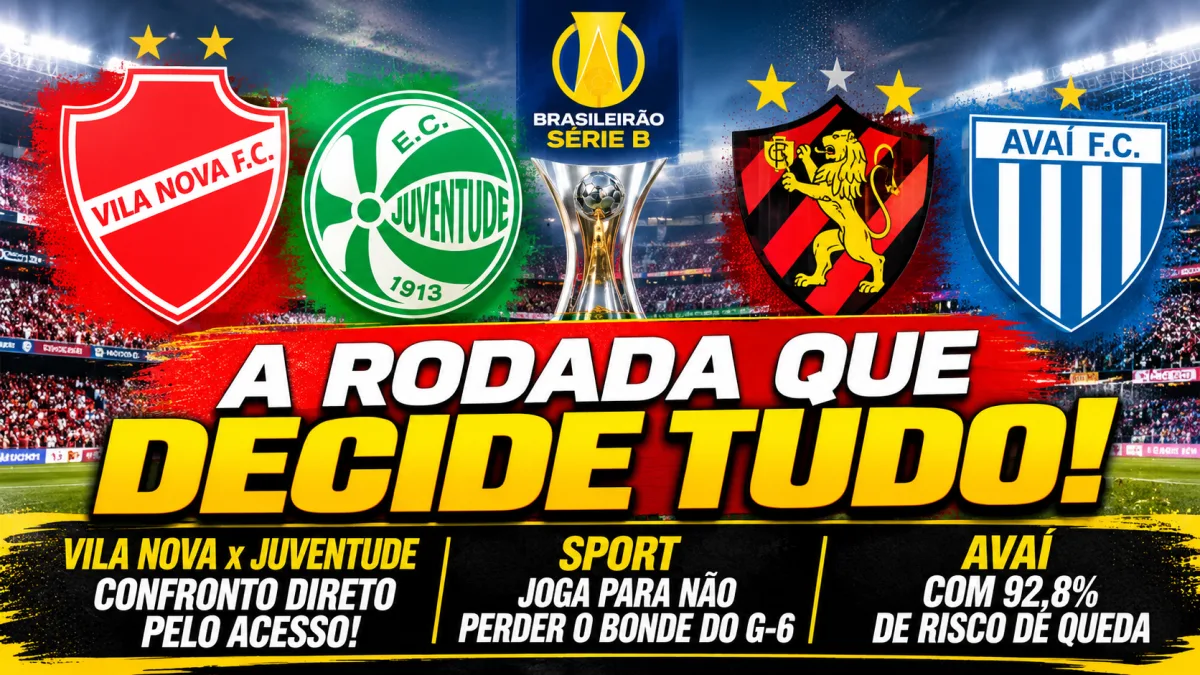 EG News |A rodada que decide o acesso e a última vaga do rebaixamento na Série B