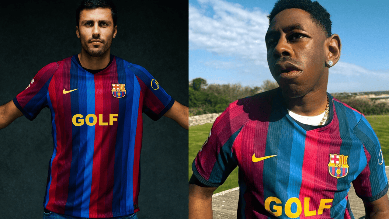 De camisa nova! Barcelona anuncia parceria com rapper americano para uniforme do El Clásico