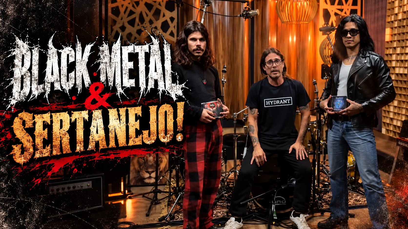 Black Metal e Sertanejo: Carniçal anuncia Hudson, da dupla Edson & Hudson, como produtor de novo EP