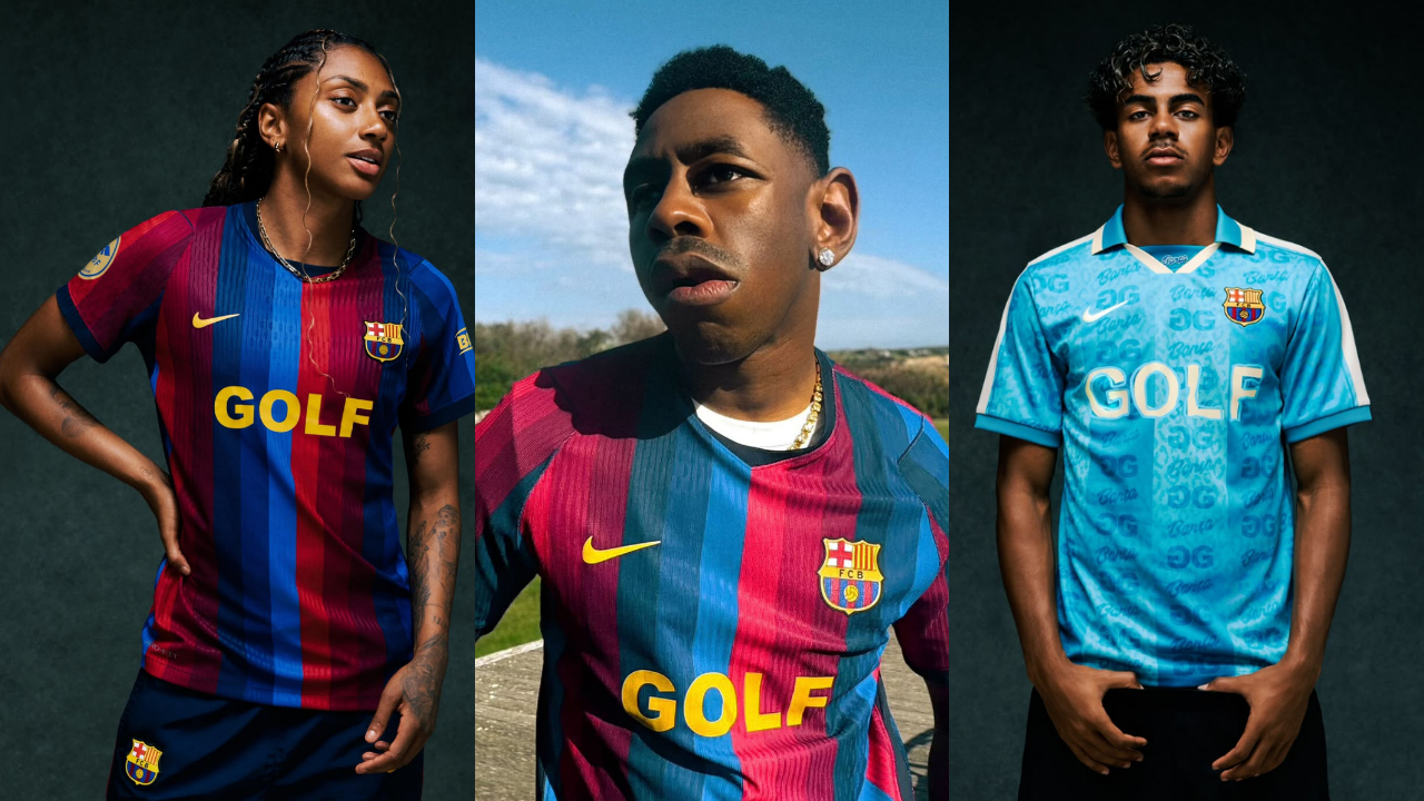 Tyler, The Creator leva o hip-hop à camisa do Barcelona em parceria com Spotify e GOLF WANG