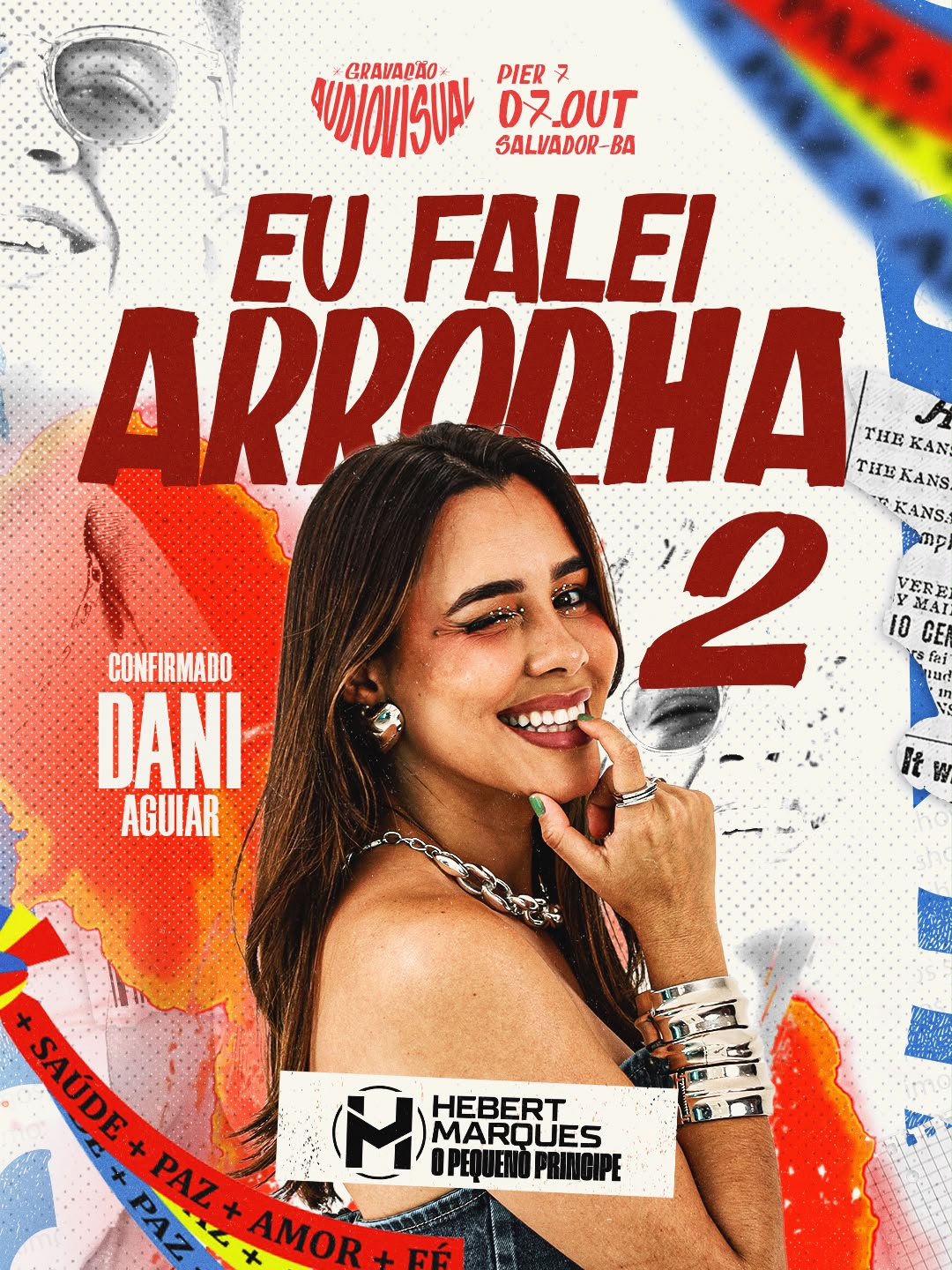 Cantora Pernambucana Dani Aguiar desembarca em Salvador para gravação do DVD “Arrocha 2”
