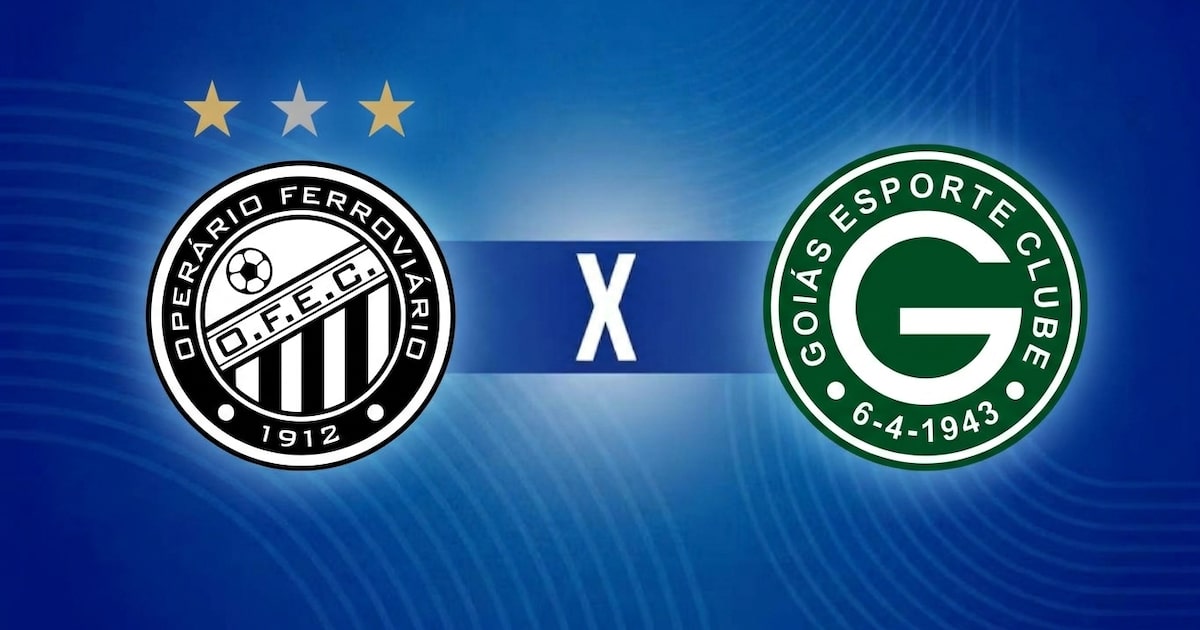 Operário-PR x Goiás pela Série B: onde assistir ao vivo, horário e escalação