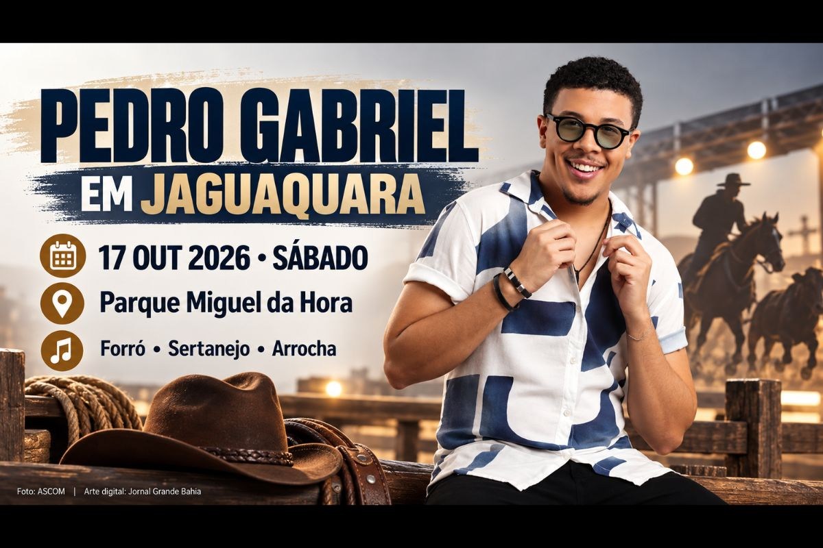 Pedro Gabriel se apresenta na 19ª Vaquejada de Jaguaquara