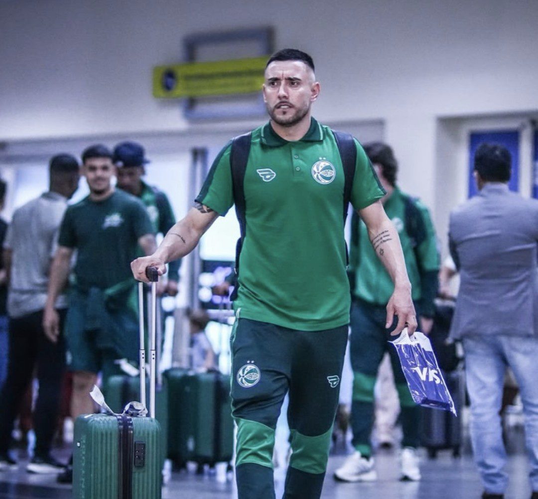 Delegação do Juventude chega em Goiânia para enfrentar o Vila Nova