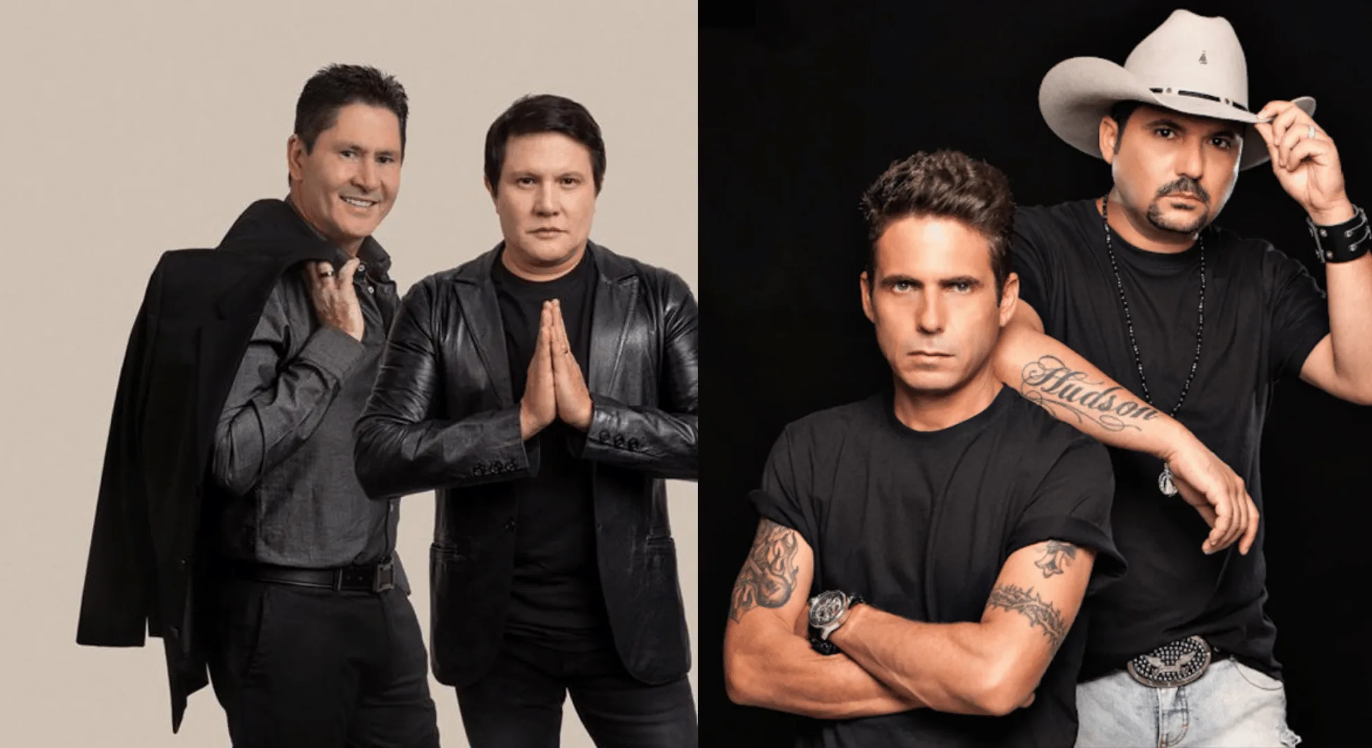 Edson & Hudson e Gian & Giovani cantam clássicos do sertanejo em Goiânia – Curta Mais