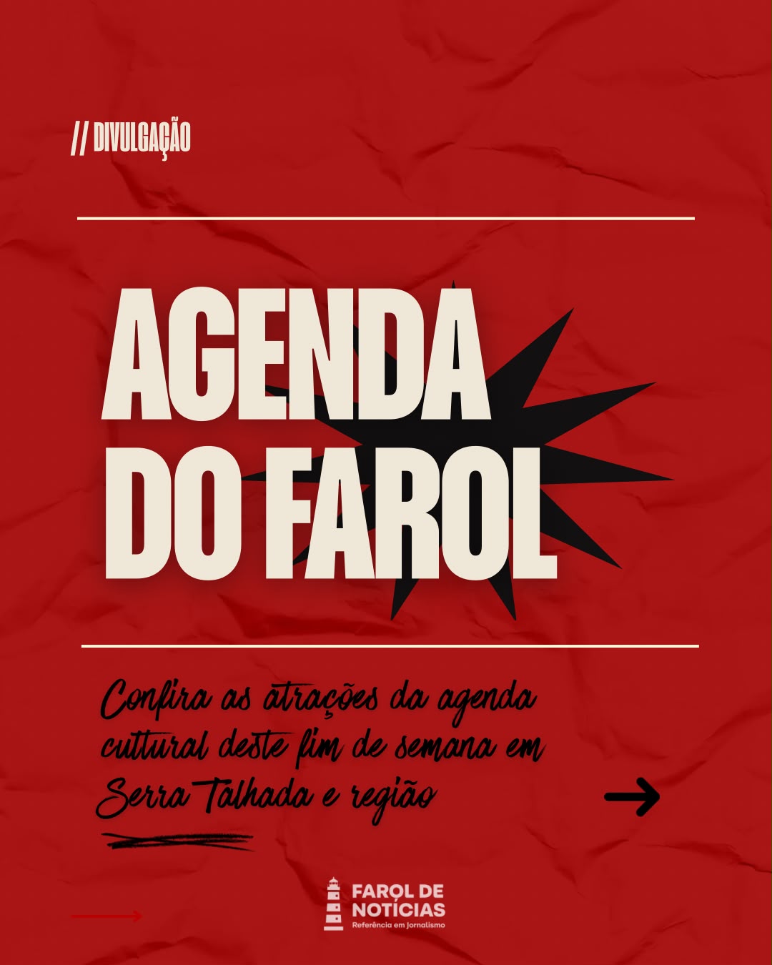 Agenda do Farol tem shows de forró, sertanejo e mais em ST