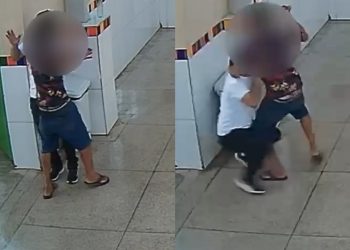 Pai entra em escola e rende diretor com faca para tentar ver o filho