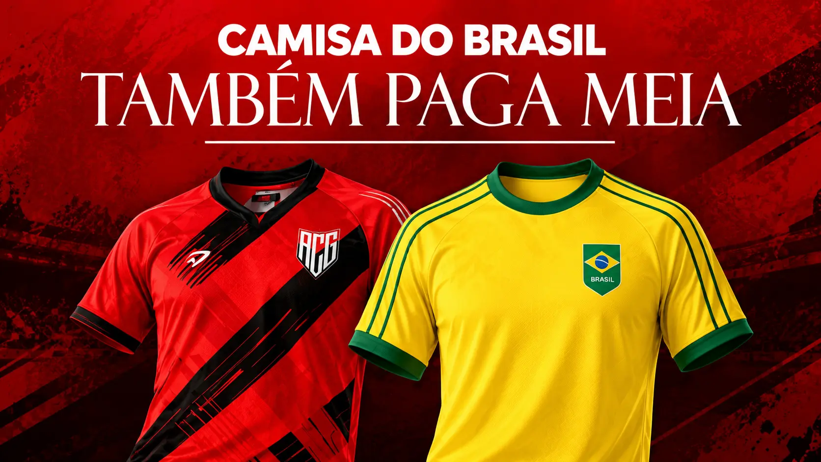 Coincidência? Atlético-GO faz promoção com camisa do Brasil na véspera da eleição