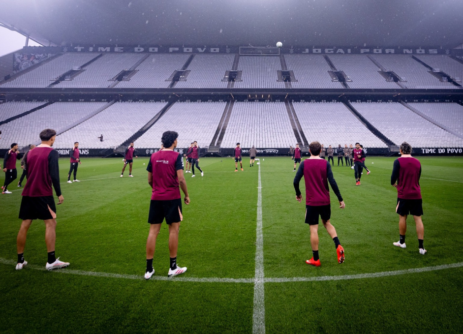 Corinthians finaliza preparação na Neo Química Arena para enfrentar o Mirassol pelo Brasileirão – Meu Timão