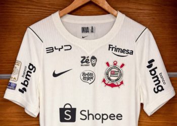 Corinthians oficializa Shopee como patrocinadora máster até o fim do Brasileirão – Meu Timão
