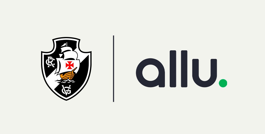 allu é a nova patrocinadora do Vasco e estampará sua marca na barra frontal do uniforme do futebol profissional