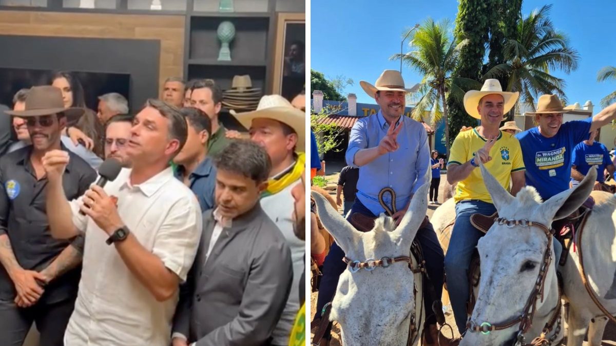 ‘Exército’ sertanejo com Gusttavo Lima, Marrone e Felipe Araújo declara apoio a Flávio Bolsonaro em encontro em Goiás