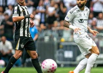 Atlético-MG e Santos mantém duelo quente que começou na Sul-Americana