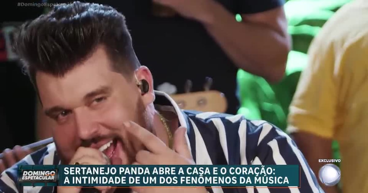 Cantor Panda conquista o Brasil após anos de luta e revela os bastidores do sucesso sertanejo – Record