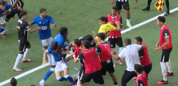 A pancadaria na final do sub 20 mineiro diz que o futebol está doente