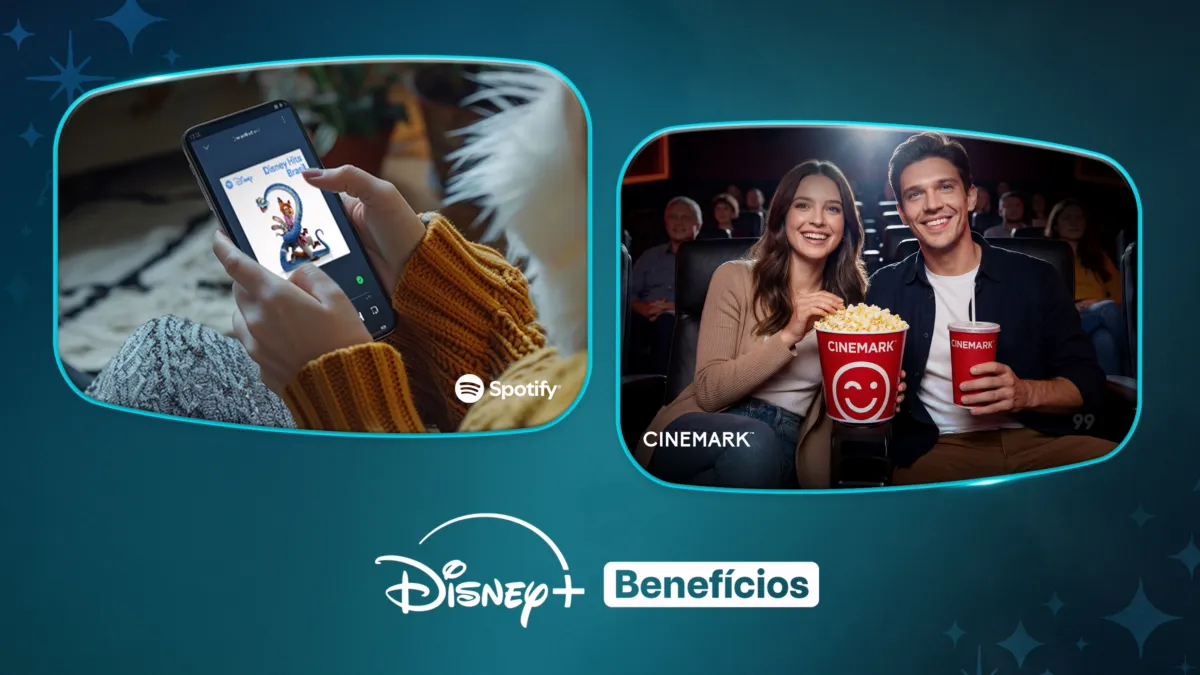 Vantagens exclusivas para os assinantes do Disney+ com o Disney+ Benefícios