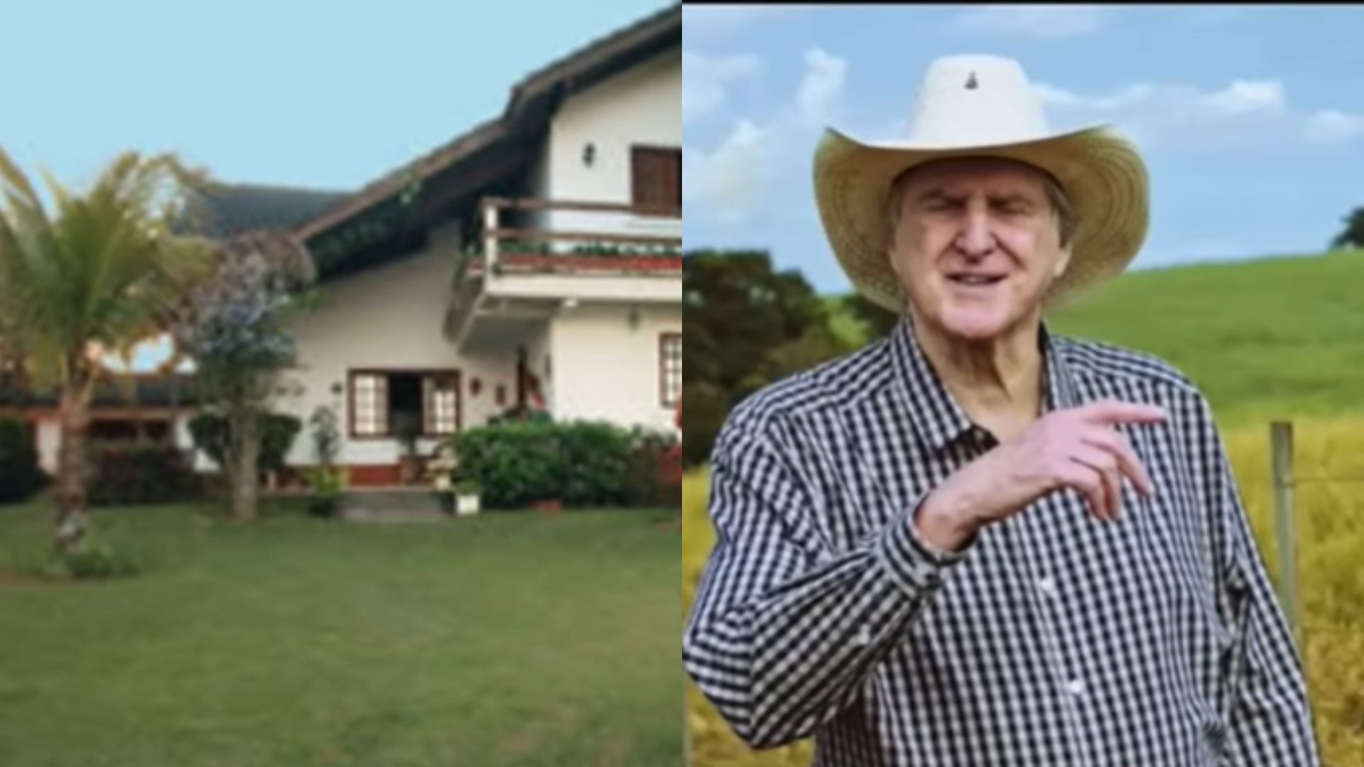 Aos 86 anos, cantor descobriu ouro durante obra em fazenda usada pela família em MT