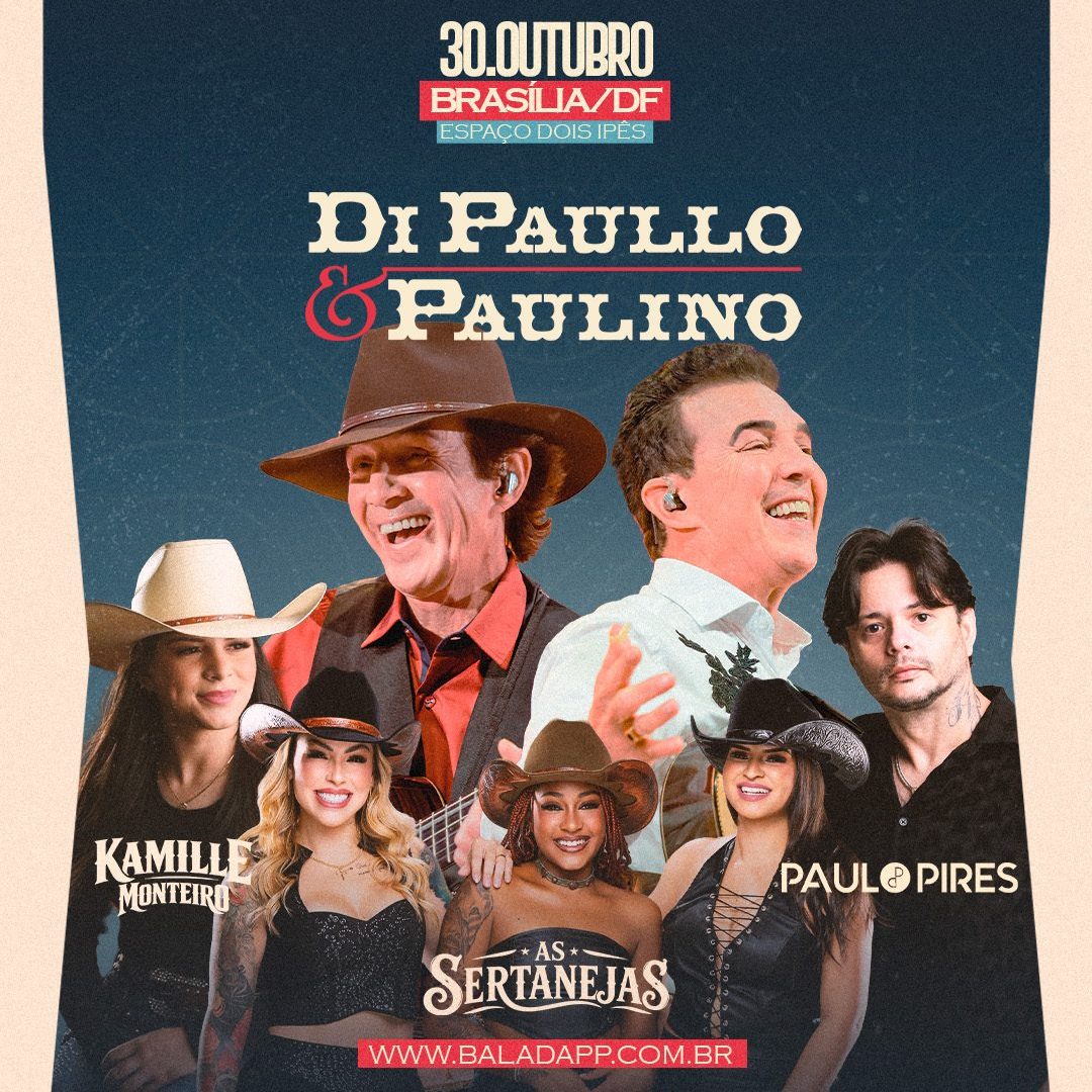 Di Paullo & Paulino levam grandes clássicos do sertanejo raiz a Brasília – Blog Glau na Capital